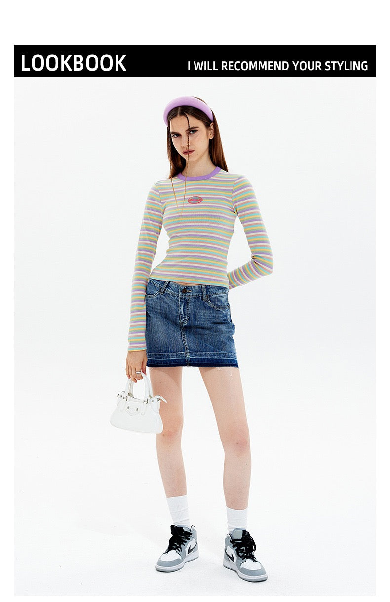 Striped T-Shirts long sleeve