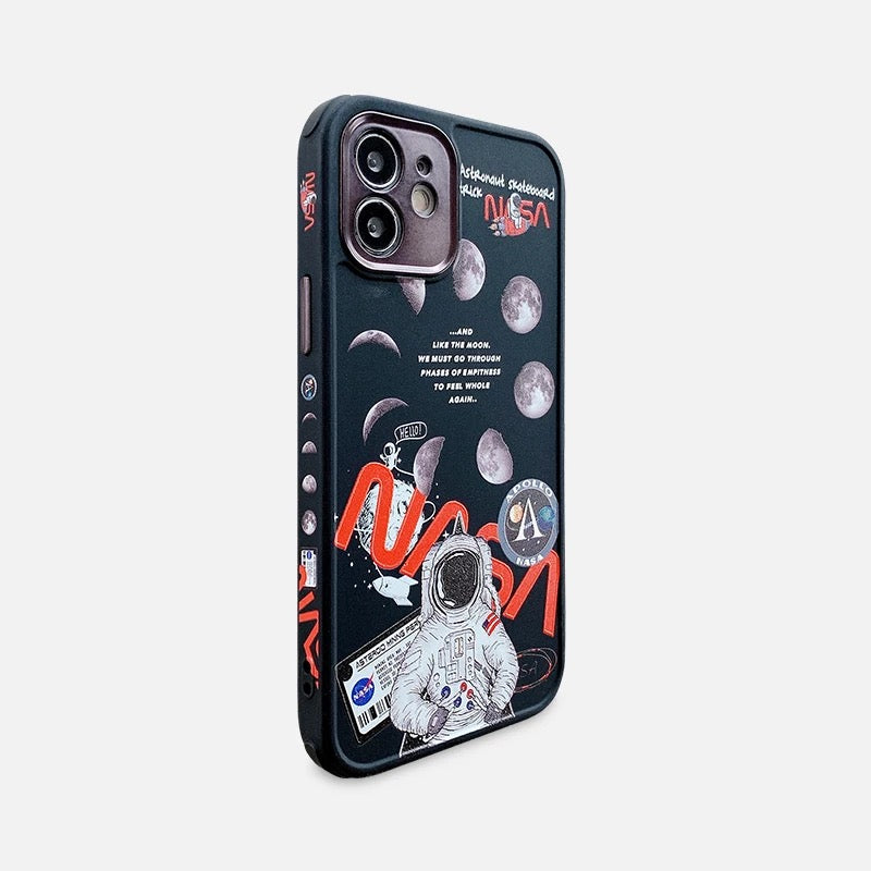 Nasa Black iPhone case - مـوها ستـور