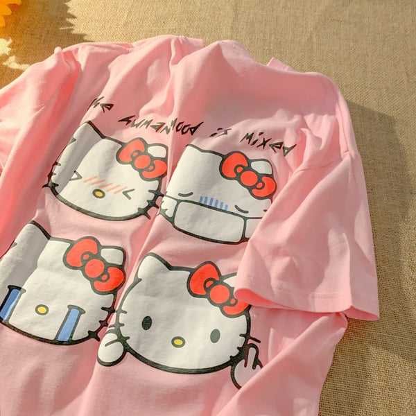 hello kitty t-shirt Pink