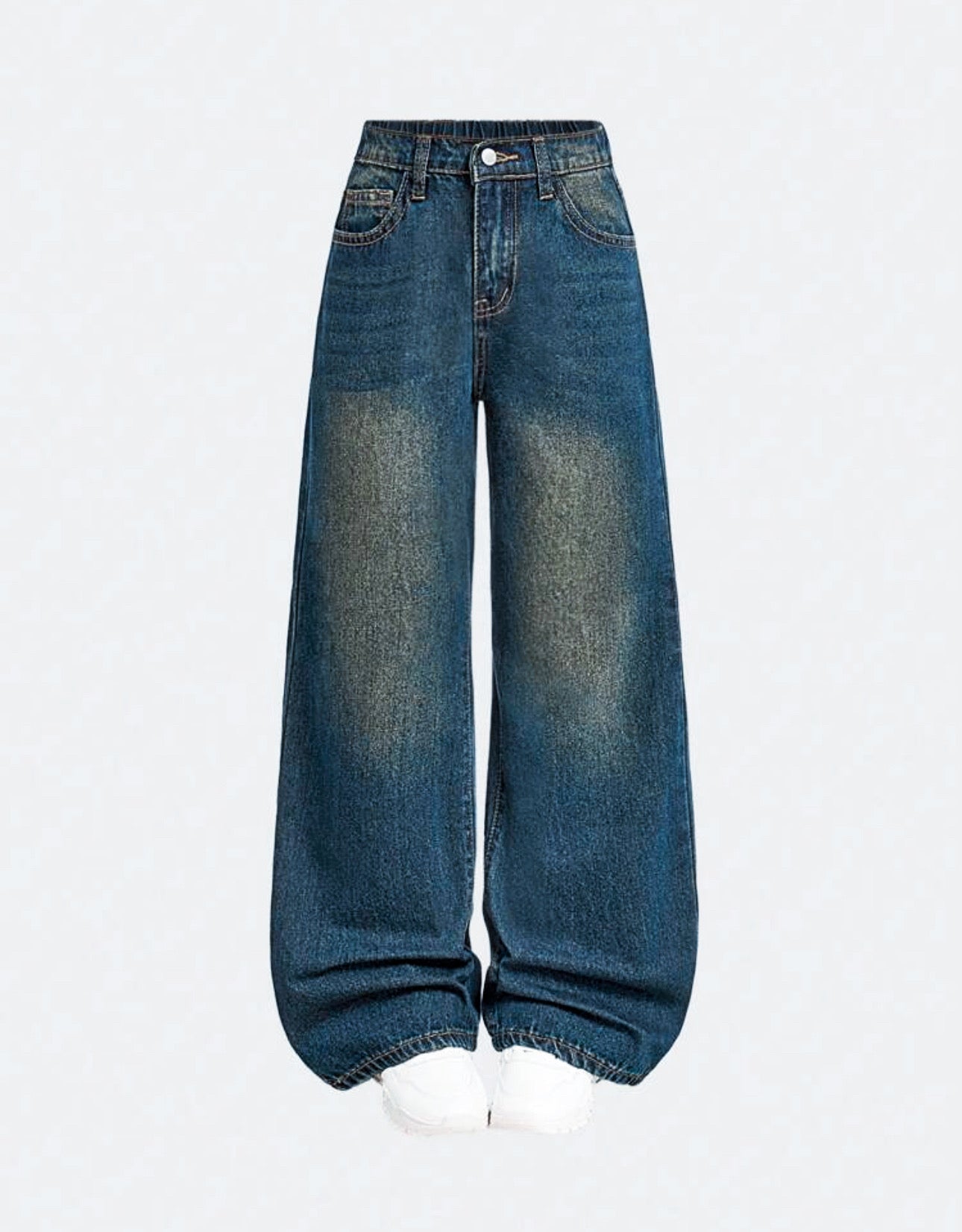 جينز باكي فنتج كاحت ترندي