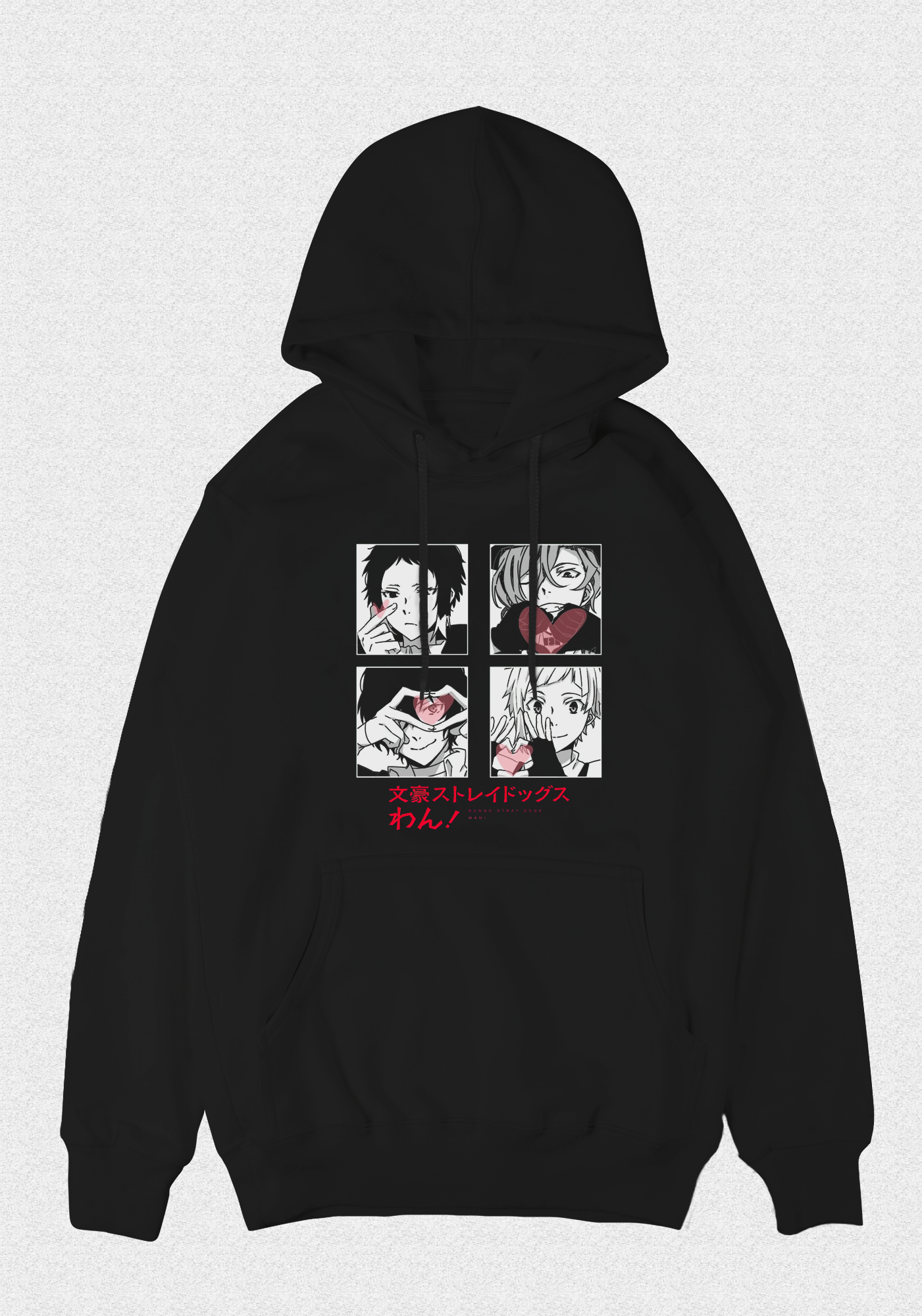 Bungo Stray Dogs Black Hoodie V2023