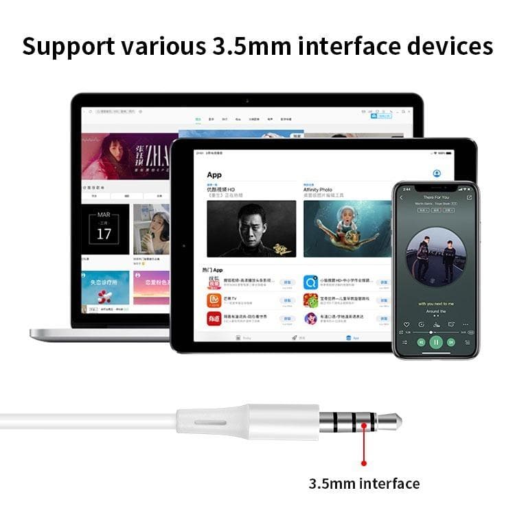 handsfree wired in ear 3.5mm - مـوها ستـور