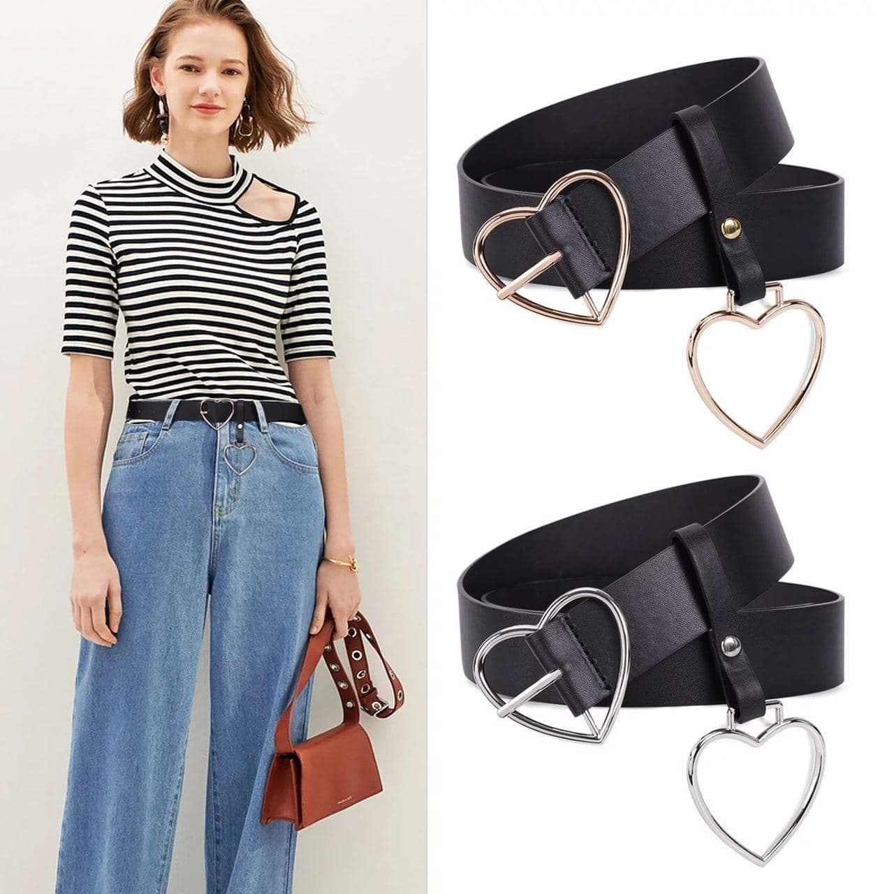 heart belt silver - مـوها ستـور