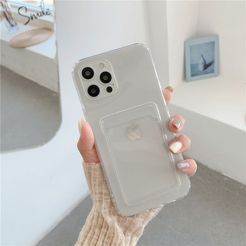 iphone case Transparent card sleeve - مـوها ستـور