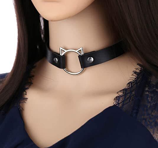 Cat Collar Choker Necklace - مـوها ستـور