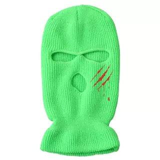 3 Hole Ski Mask green - مـوها ستـور