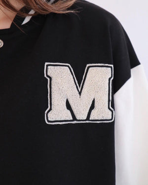 Black Minnesota College Jacket - مـوها ستـور