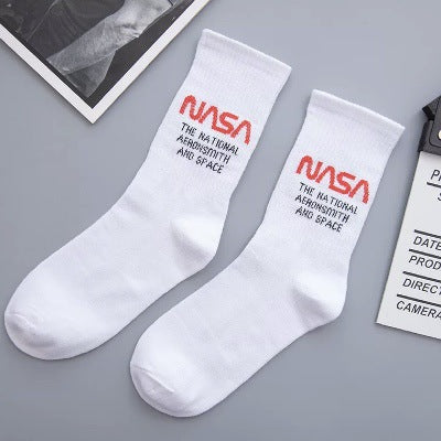 Nasa socks White S112