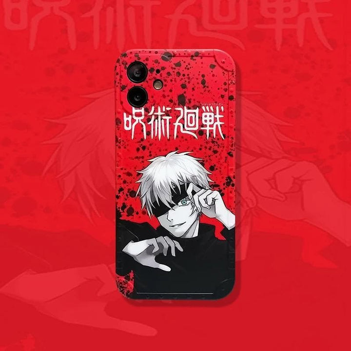 Red Satoru Gojō IMD Phone Case For iPhone - مـوها ستـور