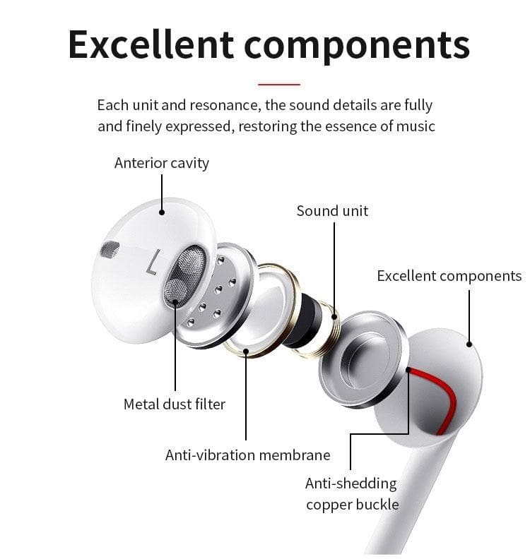 handsfree wired in ear 3.5mm - مـوها ستـور