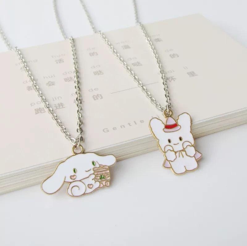 2PCS best friends necklace - مـوها ستـور