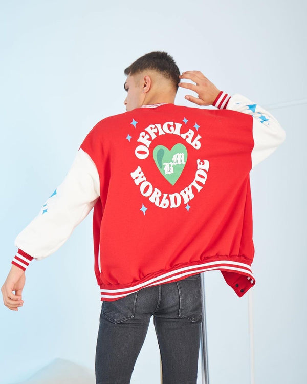 officiall Worldwide College Jacket Red