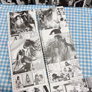 4 pieces manga art notebook - مـوها ستـور