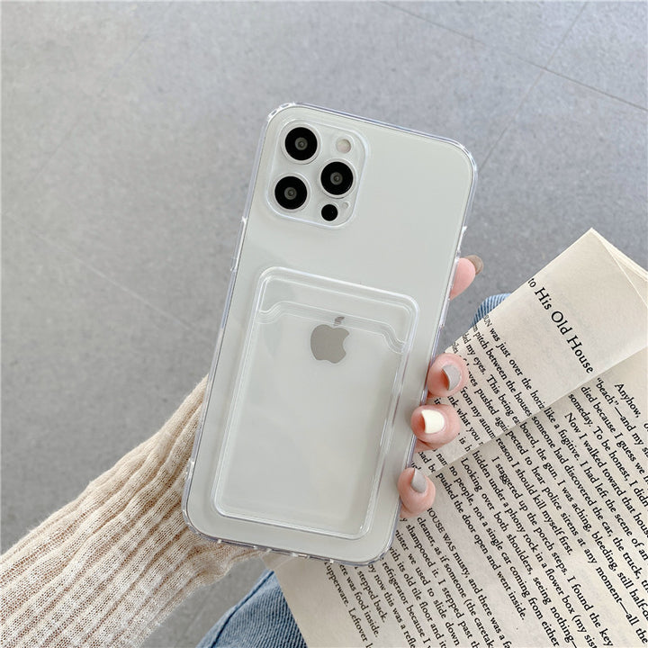 iphone case Transparent card sleeve - مـوها ستـور