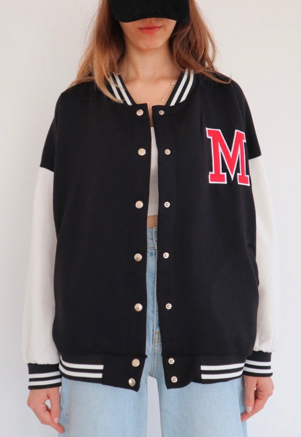 Red M College Jacket