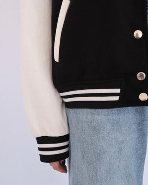 Black Minnesota College Jacket - مـوها ستـور