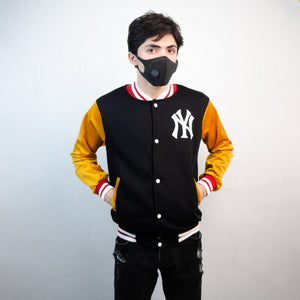 NY Shoulder Brown jacket - مـوها ستـور