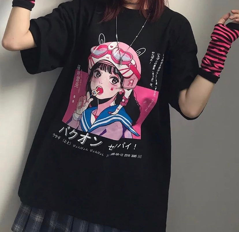 T Shirt Oversize Anime - مـوها ستـور