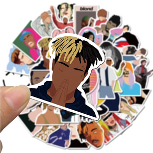famous Rapper 50 Piece Stickers - مـوها ستـور