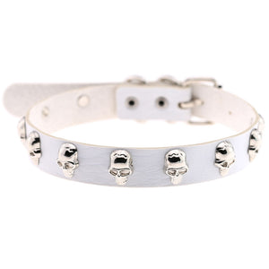 skull collar neck chain - مـوها ستـور