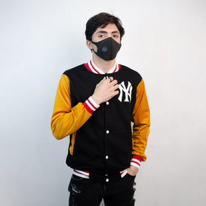 NY Shoulder Brown jacket - مـوها ستـور