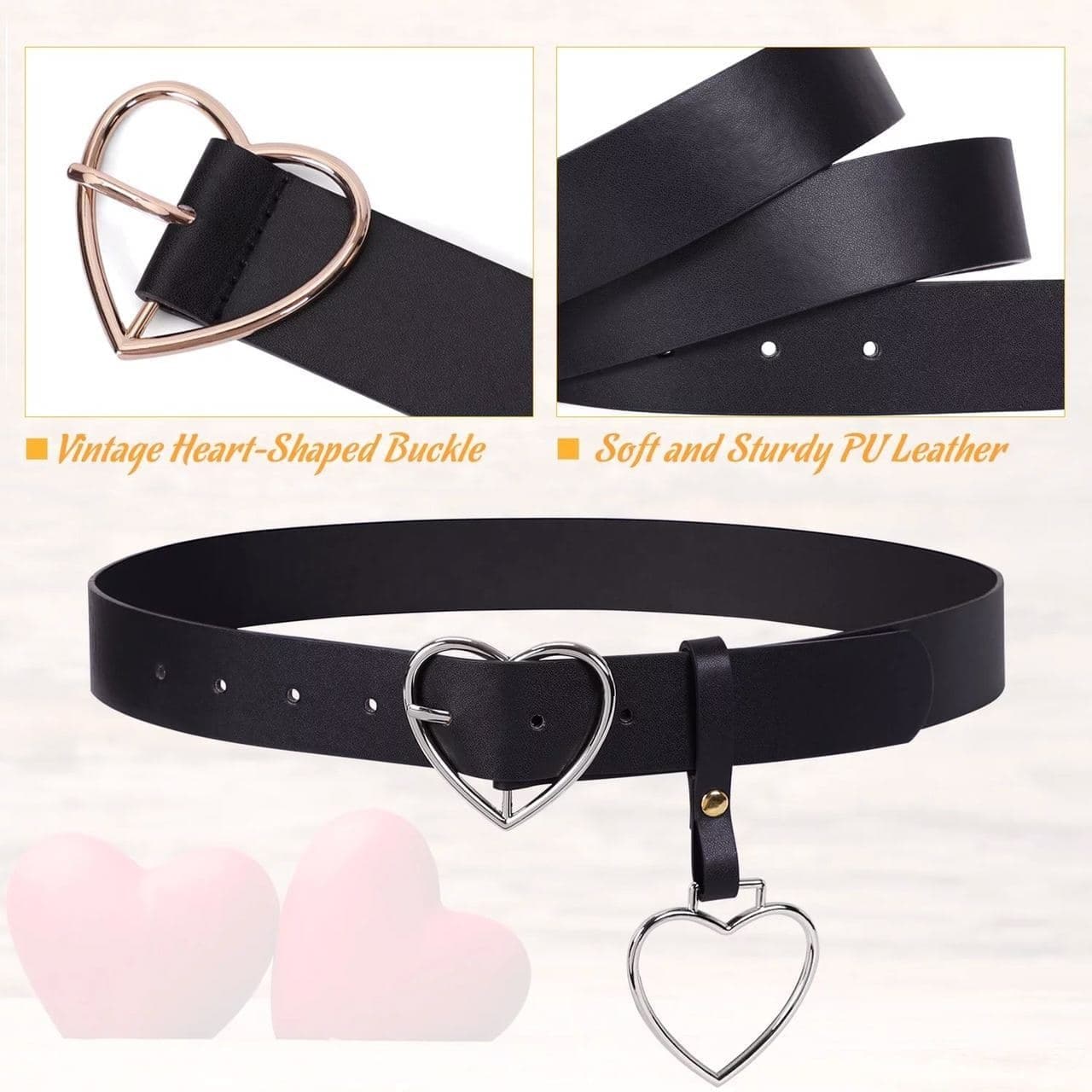 heart belt silver - مـوها ستـور