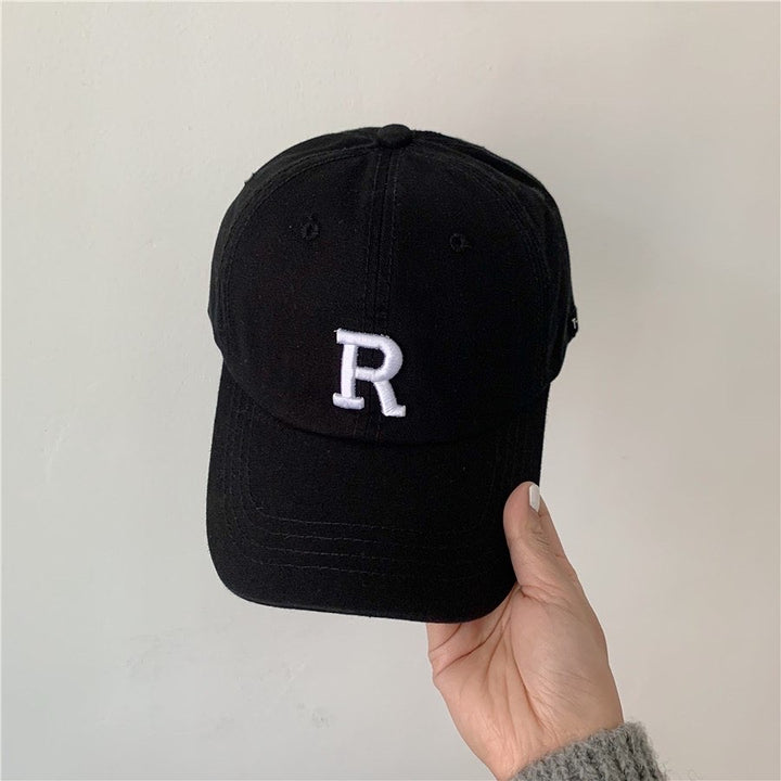 ‏Korean style R-shaped hat - مـوها ستـور