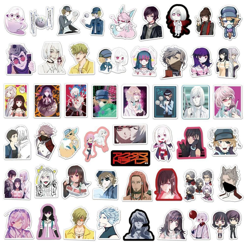 50Pcs Akudama Drive Sticker - مـوها ستـور