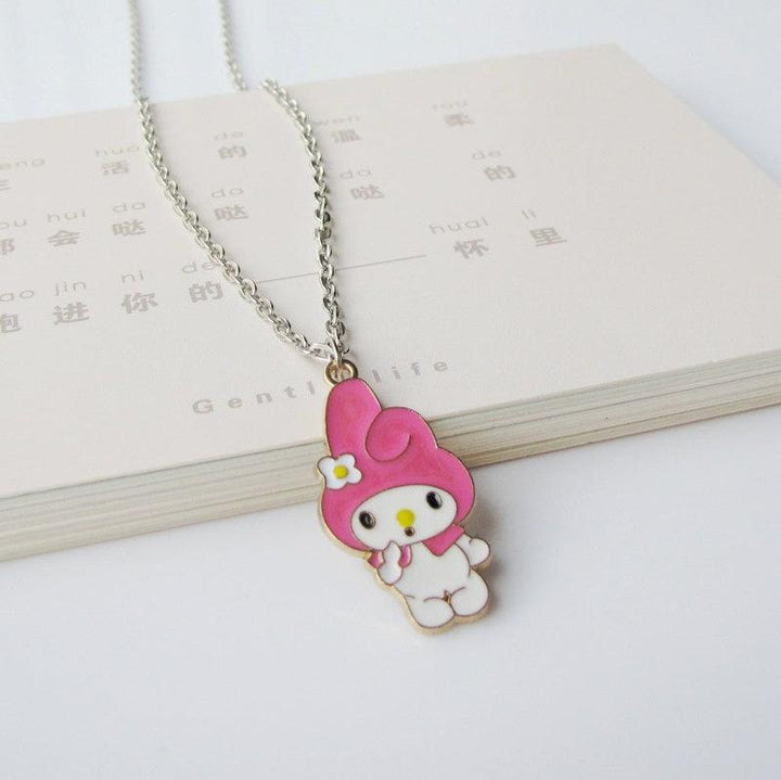 2PCS kuromi and melody best friends necklace - مـوها ستـور