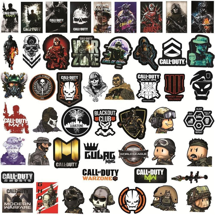 50Pcs Call Of Duty Classical Game Sticker - مـوها ستـور