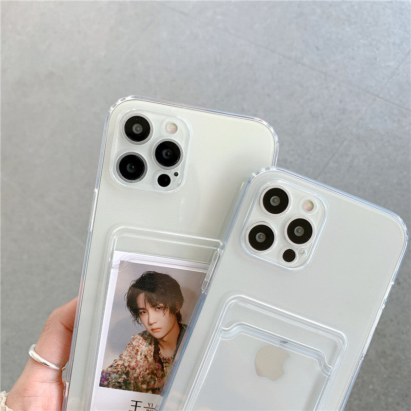iphone case Transparent card sleeve - مـوها ستـور