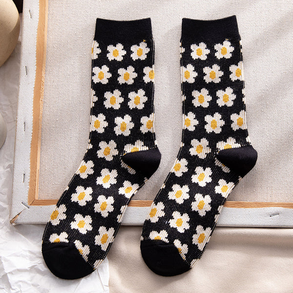 Flowers Socks S204