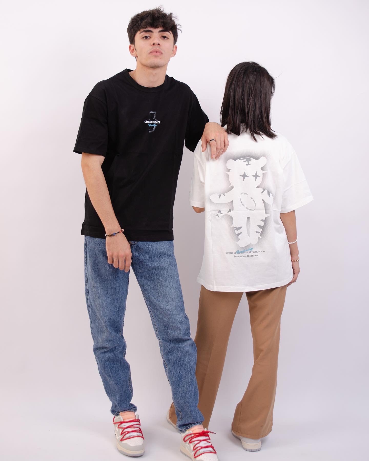 Bear Over Size T-Shirt - مـوها ستـور