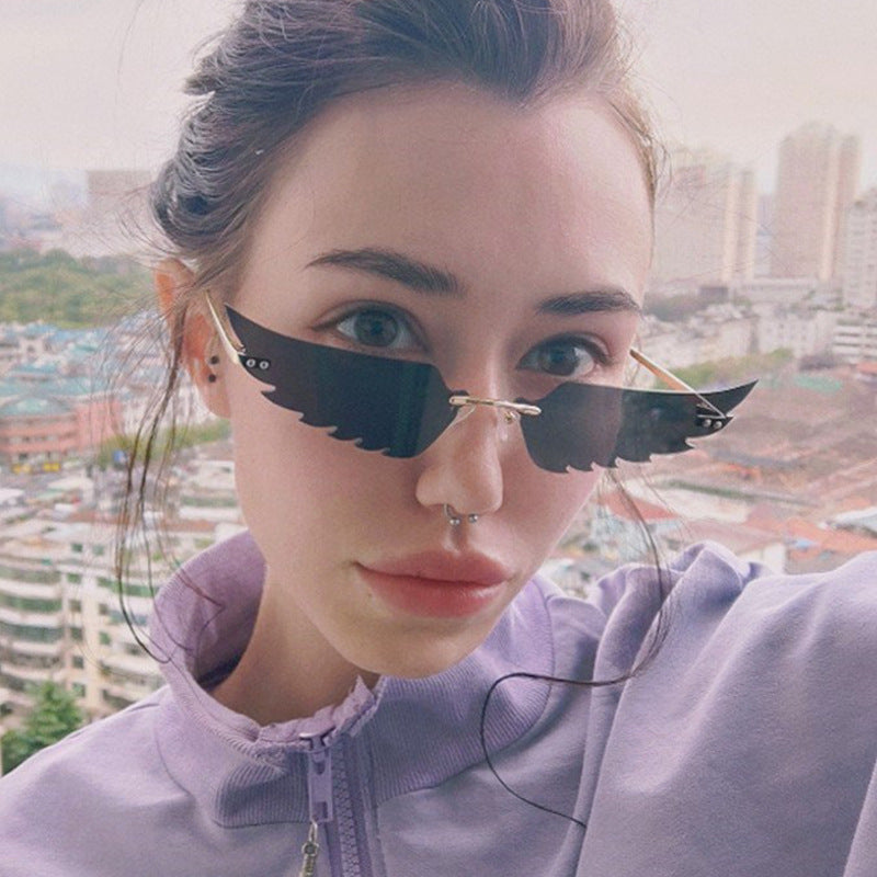 Wings Frameless Sunglasses