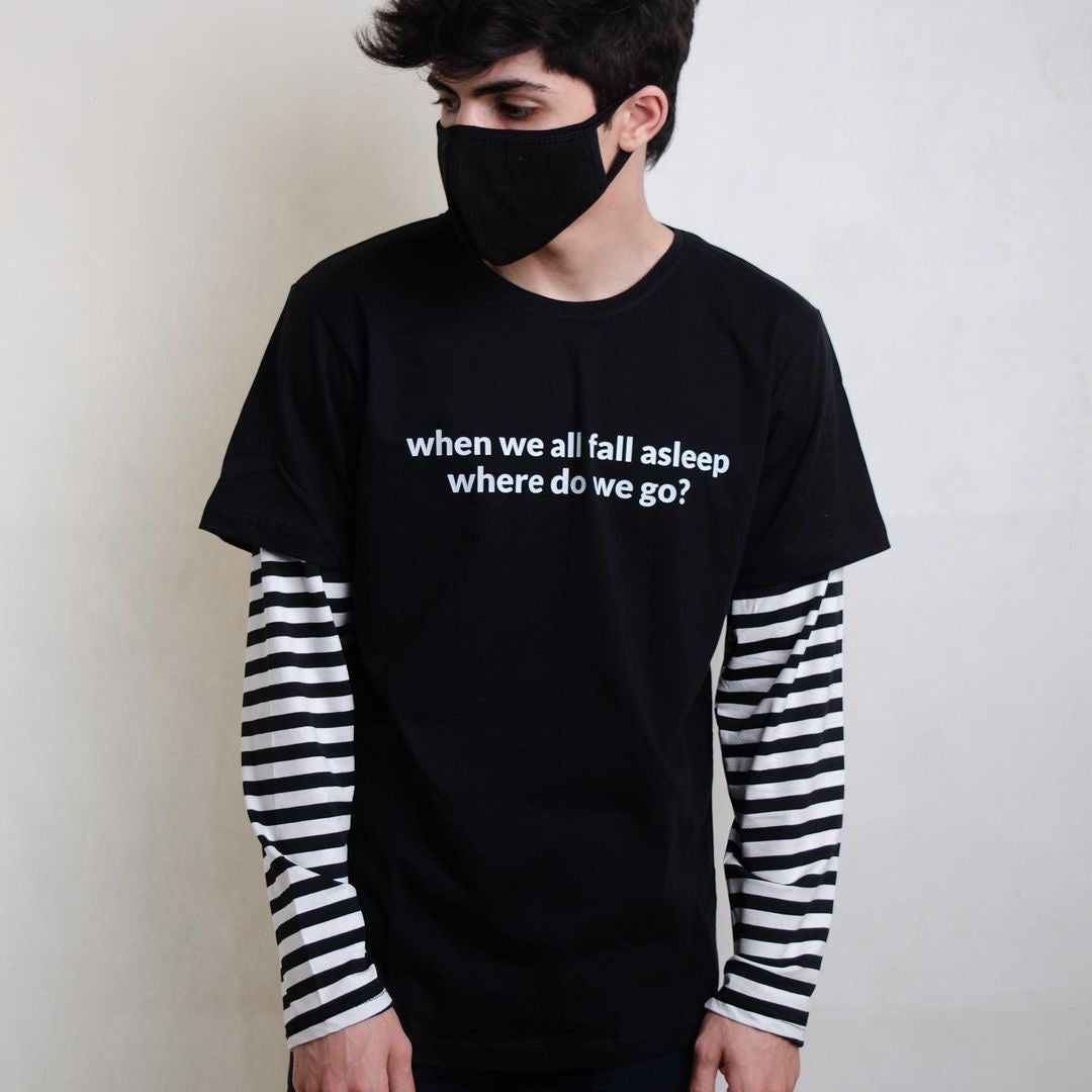 When We All Fall Asleep Unisex Long Sleeve T-shirt - مـوها ستـور