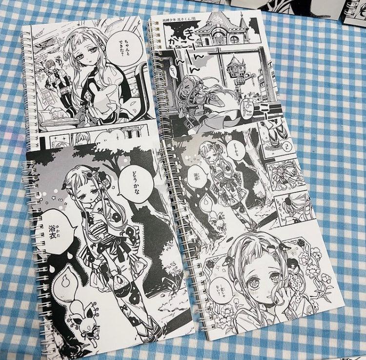 4 pieces manga art notebook - مـوها ستـور