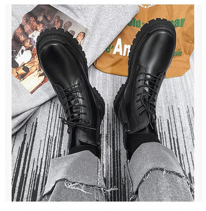 Martin British leather boots high quality A008 - مـوها ستـور