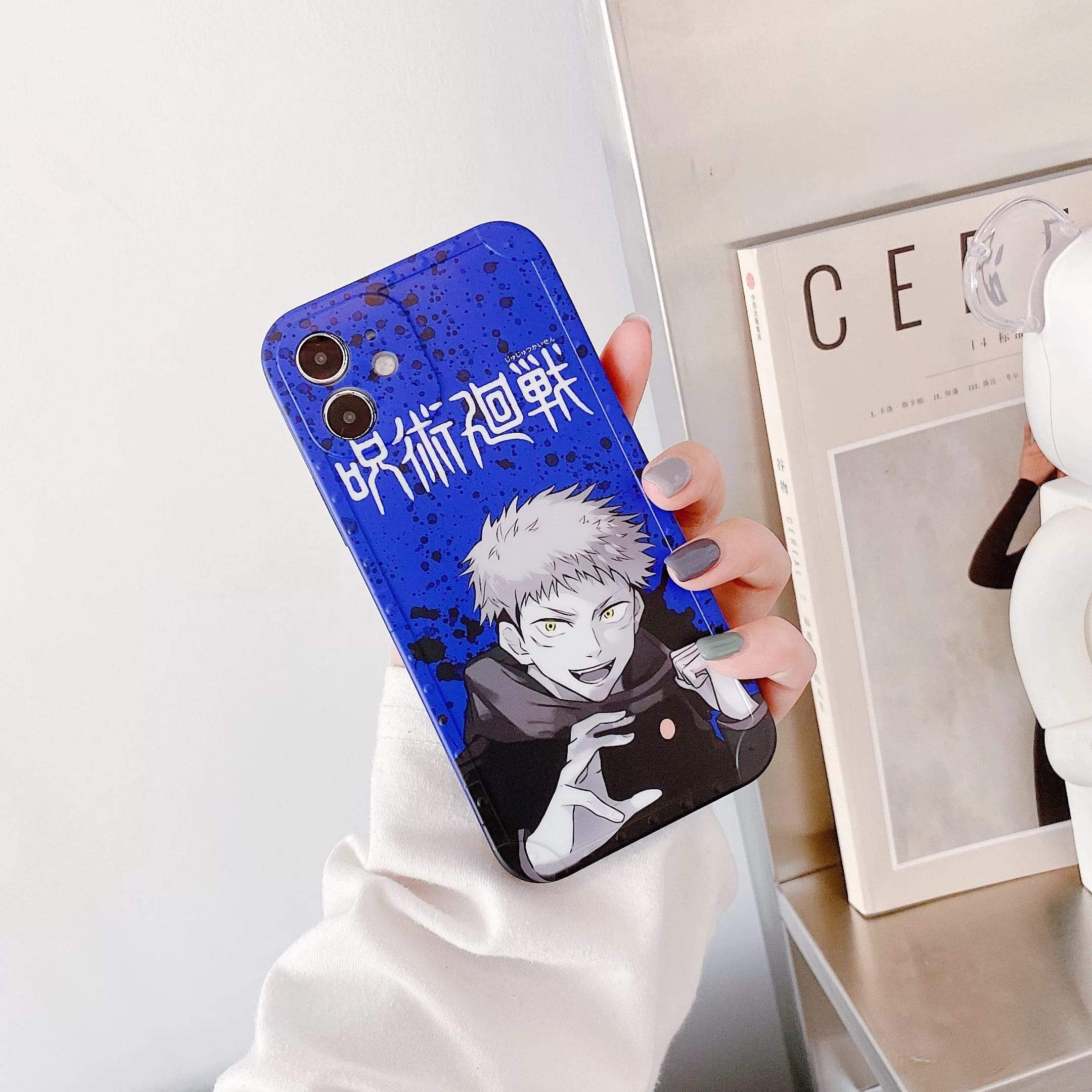 blue Satoru Gojō IMD Phone Case For iPhone - مـوها ستـور