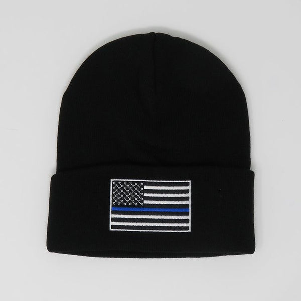American Flag Beanie