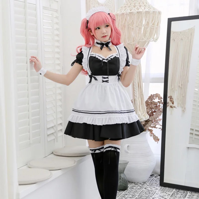 Maid Cosplay Japanese Outfit Dress - مـوها ستـور
