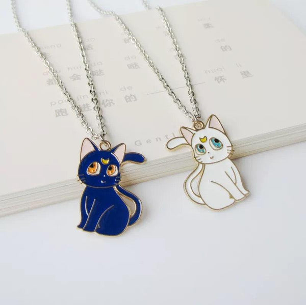 2PCS Cat best friends necklace - مـوها ستـور
