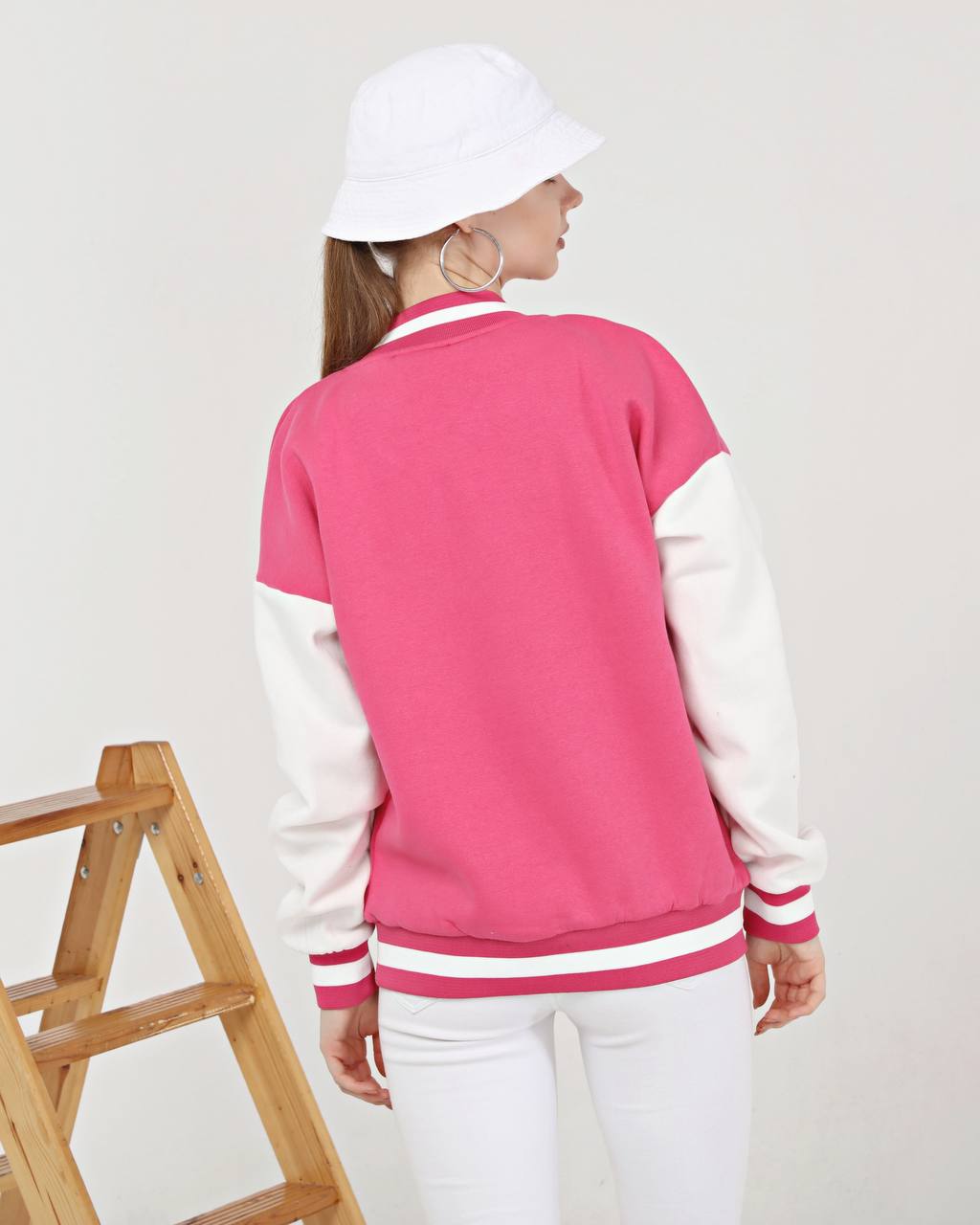 B College Jacket Pink